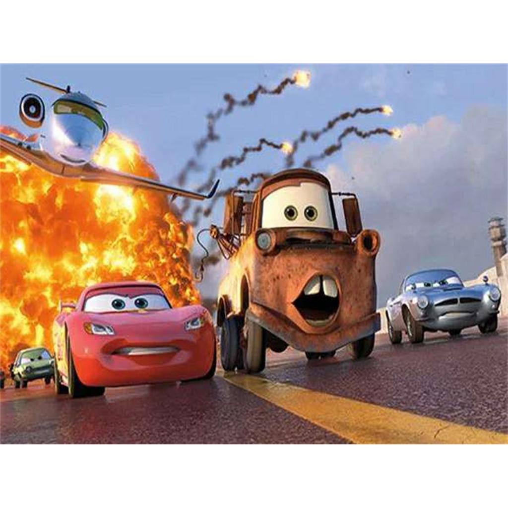Disney Набор для творчества 'Мультяшная машина' Квадратная головоломка Алмазная живопись 5d Арт Мозаика Стежок Декор Дом Пиксельная Комната Дом Большой