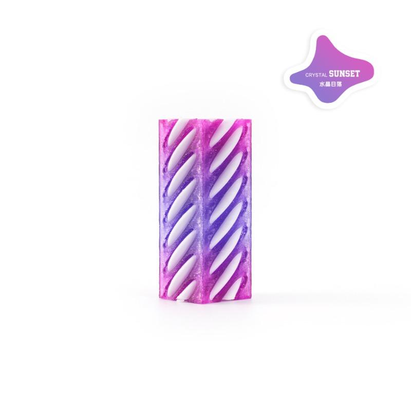 3D Printed Impossible Pyramid Pass-through Sculpture Square Pillar Helix Screw Fidget Toy Spiral Cone Decompression Ornament