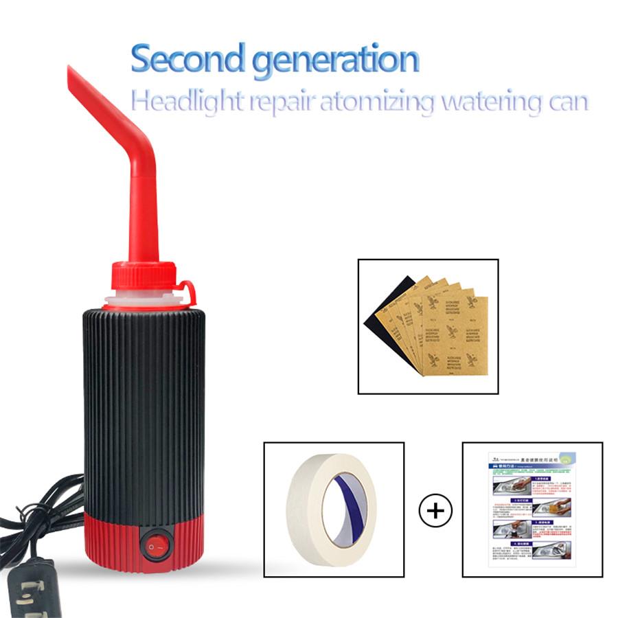 Car Headlight Lens Scratch Yellowing Aging Restoration Refurbished Atomized Cup