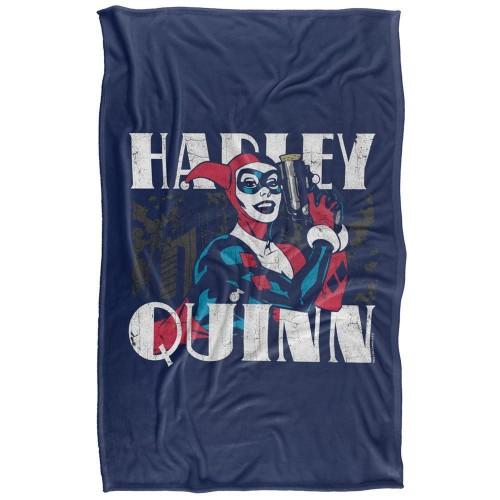 Batman Harley Quinn Bold Blanket
