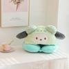 Подушка для шеи в форме буквы U Hello Kitty с милой шапочкой для путешествий и отдыха в офисе