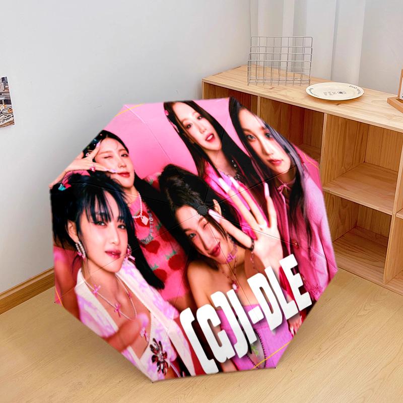 Gjidle Automatic Umbrella - Suitable Travel Outdoor Portable Umbrella Birthday Gift Daily Essentials