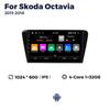 Navifly 2Din Android Car Radio For Skoda Octavia 3 A7 2013-2018 Multimedia Video Player BT Carplay Auto Navigation GPS Head Unit