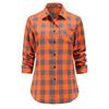Dioufond Women Plaid Flannel Shirt Long Sleeve Flannel Plaid Tops