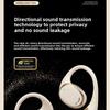 Открытые висячие наушники Bluetooth высокого качества с костной проводимостью True Wireless Ears