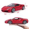 Bburago Scale Ferrari 488 GTB Red Diecast Model Finished 1/18 / Car, Product, 18-16008