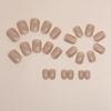 Short False Nails Round Nail Tips Fashion Fake Nails  for Salon