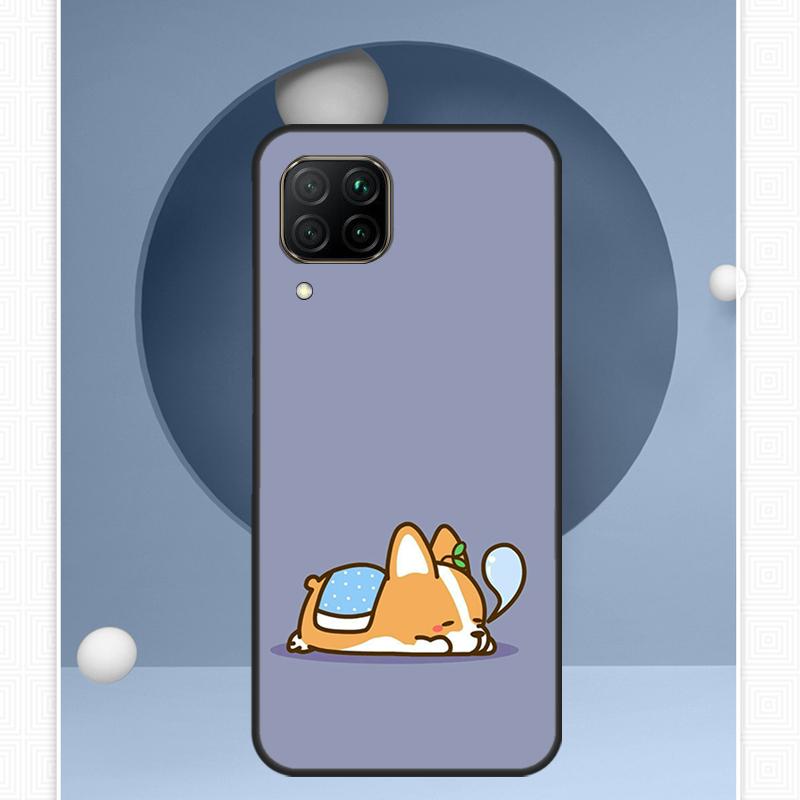 Мультяшная собака корги Для Huawei P30 P60 Pro P20 P40 Lite Nova 9 10 SE 12s 12i 11i 8i Y91 Y60 Y70 Y72 Y90 Y61 Чехол