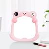 Frog Makeup Mirror Cartoon Fun Student Desktop Folding Wall Hanging Beauty Makeup Mirror Desktop Single-sided Princess Mirror