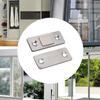 Closet Doors Latches Hidden Stainless Steel Magnetic Door Lock Stealth Magnetism Strong Suction