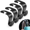 RICISUNG Car Seat Set of Headrest Car 20kg Weight Car Storage Luggage Prevents Cargo from No Removal Easy Installation Hooks, 4, Hooks, Hooks,