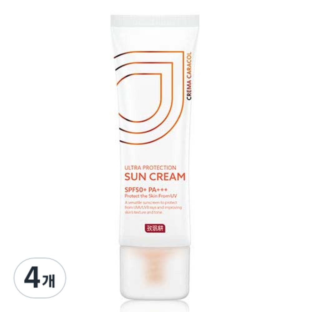 Jaminkyung Солнцезащитный крем Crema Caracol Ultra Protection SPF50+ PA+++, 50 мл, 4 шт.