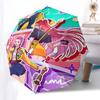 1pc Outdoor Umbrella with Anime Characters - Automatic Opening/Closing, Portable 3-Fold Design, 8-Rib Iron Frame, Perfect Gift for Fans, Traveler