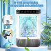 Portable Air Cooler Spray Air Conditioner Fan 3 Speeds Rechargeable USB Ultrasonic Double Atomization Desk Air Cooler For Office