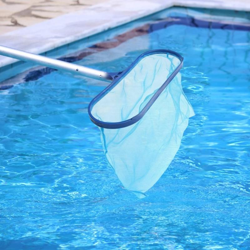 Fine Mesh Leaf Skimmer Net Deep Bag Deep Water Leaf Pickers Portable Cleaning Tool for Pond and Tub Use Enduring