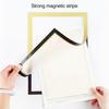 Магнитный держатель для табличек, настенный, самоклеящийся, дисплей, фоторамка, водонепроницаемый, прозрачный ПВХ, держатель для документов для дома, школы, офиса, стены, двери, холодильника