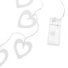 LED Heart Shaped Battery Box String Light Fairy Light Decor for Outdoor and Indoor Holiday Party