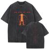 2026 Summer Hot Sale Vintage Washed The Weeknd After Hours Til Dawn Tour 2026 T Shirts Men's Women's Hip Hop Streetwear T-shirt