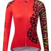 Womens Long Sleeve Cycling Jersey Breathable Quick Dry Mountain Road Bike Top