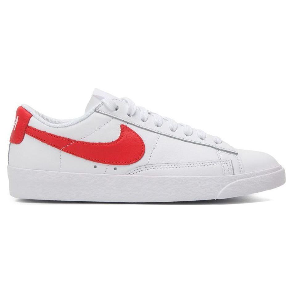 Nike Блейзер Прочные Дышащие Низкие Кеды Женские Кроссовки Белые AA3961-109