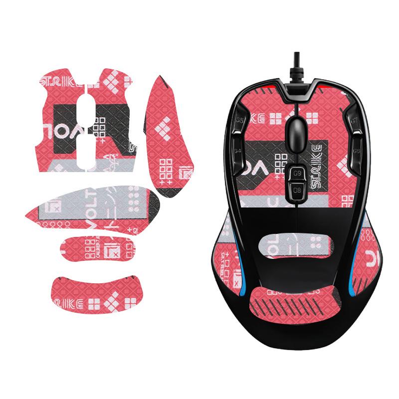 Противоскользящая наклейка на ручку мыши Skate для игровой мыши Logitech G300S, впитывающая пот, для компьютерных киберспортивных геймеров