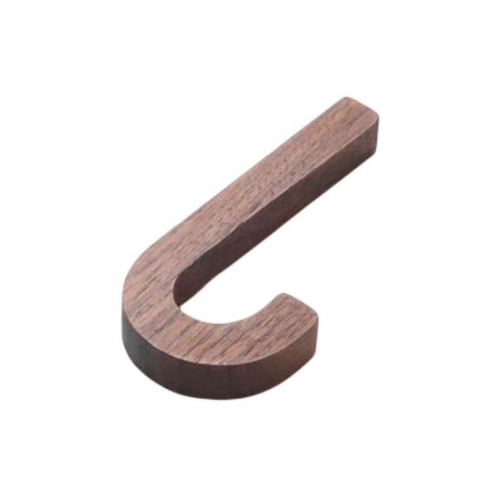 Special Letter Ornament Smooth Surface Small Size Decorative