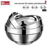 Congge 304 Stainless Steel Double-Walled Thermal Insulated Bowl