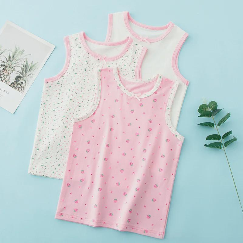 Новые хлопковые жилеты для девочек: Легкий, подходит в качестве базового слоя, идеально подходит для весны и лета, тип А, универсален для всех сезонов.