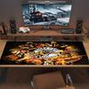 Hamilton Tiger-Cats Color Mouse Pad Large Gaming Table Cushion Non-slip Laptop Tablet Big Mousepad XXL Mat Mini PC Playmat With Lock edge