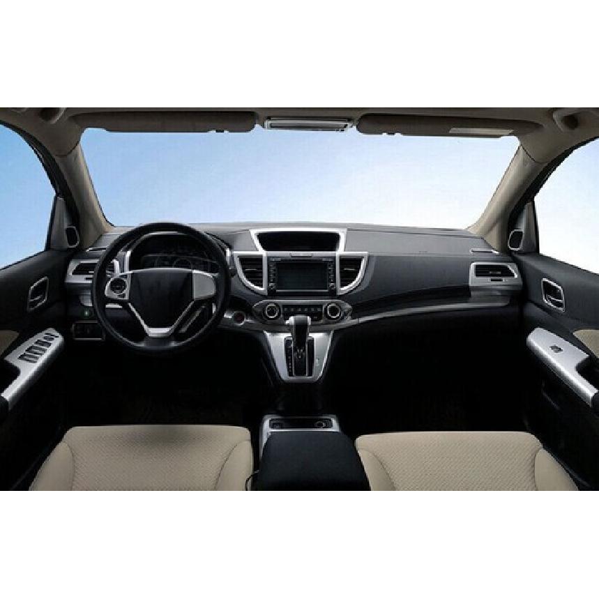 For Honda CRV CR-V 2012-2016 Matte Silver ide Skylight Handle Cover Trim 1Pc