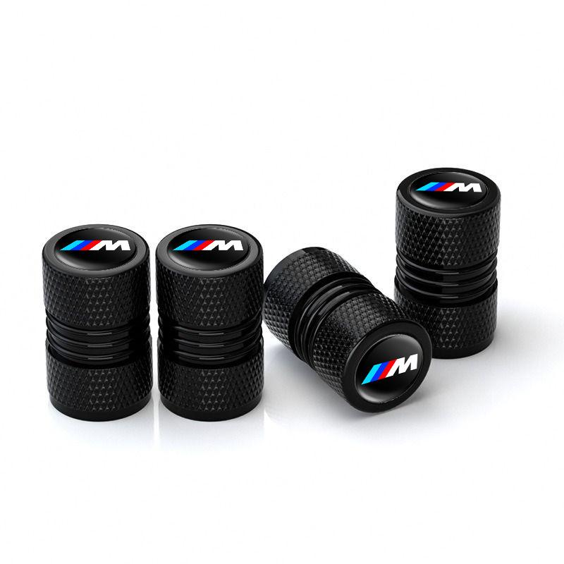 vbjly8 4Pcs Car Wheel Tire Valve Caps Air Stem Covers Accessories For Bmw M M3 M5 Performance E36 E39 E46 E53 E90 E60 E61 E93 X3 X1 jo55