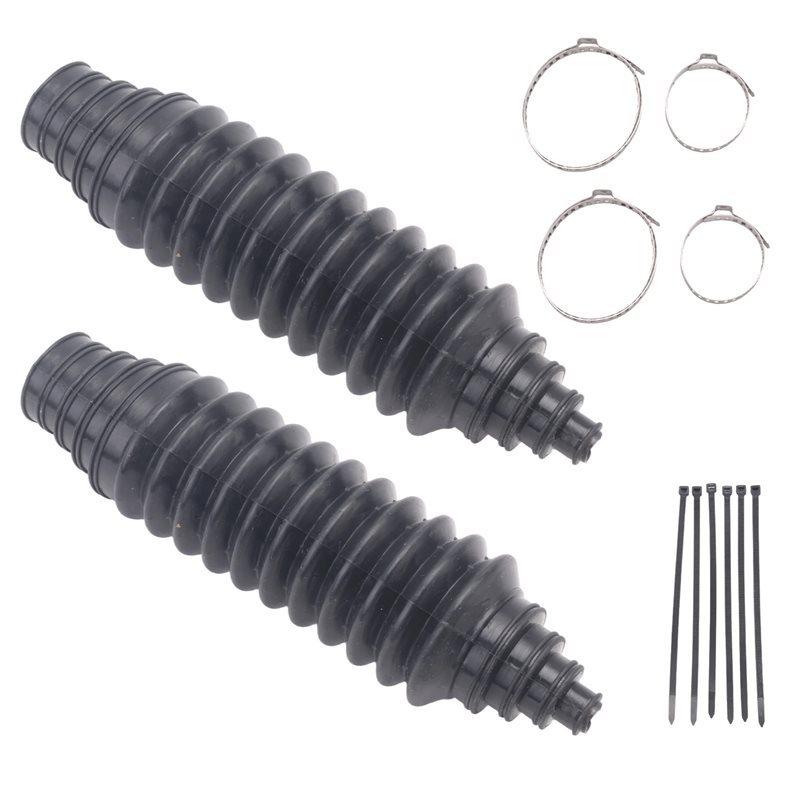 BT-Car Universal Steering Rack And Pinion Boot Steering Rack Boot Tool Kit, Dustproof Silicone Inner Tie Rod Boot Set