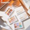 FAMOTY Six-Color Long-Lasting Concealer Palette: Covers Blemishes & Tear Stains Without Caking