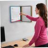 A4 Metal Wall Mounted Document Holder with Transparent Display Board 5 Removable Panels Folder Design Made in China