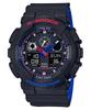 Мужские часы G-SHOCK из смолы, водонепроницаемые 200 м, цифровые, ударопрочные, кварцевые, GA-100LT-1A