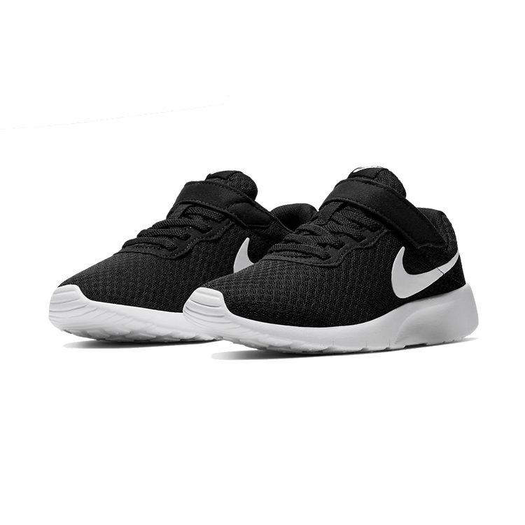 Nike Тканевые Низкие Детские Повседневные Кроссовки Черные Дети Возраст 3 7 Лет 844868-011