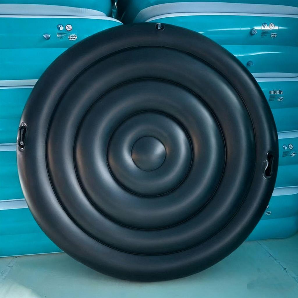 Круглая крышка для уличного бассейна - ПВХ утолщенная, пылезащитная, теплосберегающая крышка для ванны