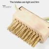 Crevice Weeding Brush Head Brass Wire Bristle 2-in-1 Weed Moss Remover Tool Manual Crack Weeder for Block Paving Patio Stone Edging