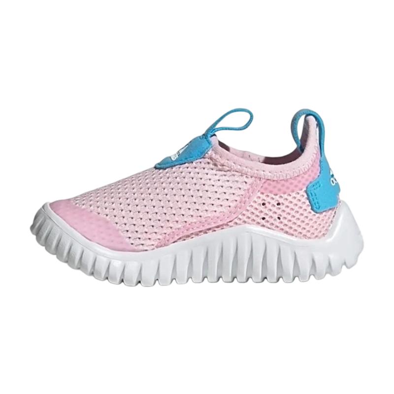 adidas Rapidazen Тканевые Удобные Нескользящие Износостойкие Дышащие Низкие Кроссовки Розовые Детские Кроссовки GY9391