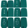 Car Key Case for Toyota Land Cruiser Series KD VVDI RV4 J518 Lexus 2/3/4/5/6 Keys Green