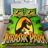 Dinosaur Jurassic Park 3D Print Bedding Collection Single Twin Full Queen King Size Bed Collection Adult Kid Bedroom Bedding Gift