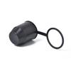 Trailer Hitch Ball Cover, Universal 50mm Auto Plastic Tow Bar Ball Cap, Bumper Damage Protector,