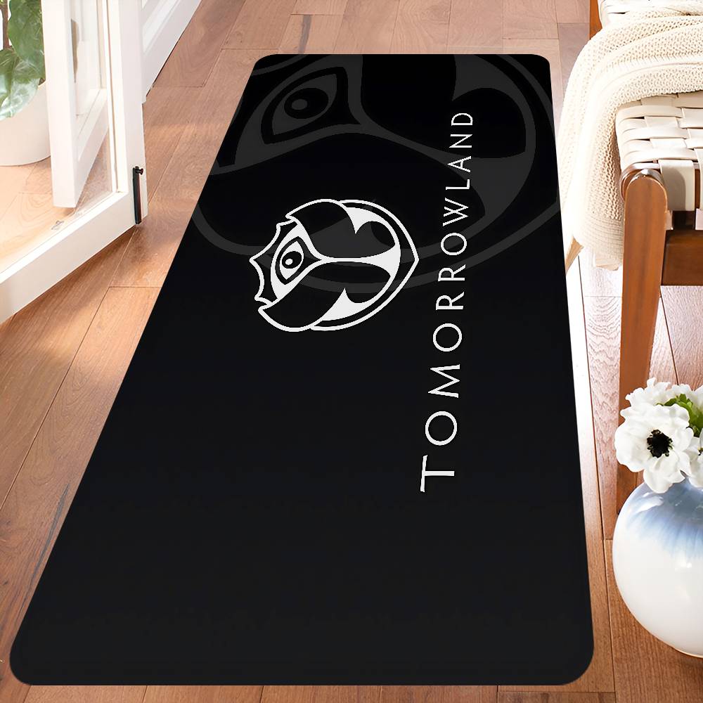 TOMORROWLAND Music Door Mat Kids Room Bedroom Decoration Balcony Anti-Slip Doormat Living Room Doormat Area Rug