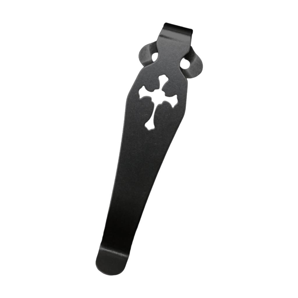 Титановый карманный зажим для ножа на поясе и спине с 2 отверстиями для складного ножа Spyderco Paramilitary 2 Para 3 C81 C10 C11 Yojimbo 2