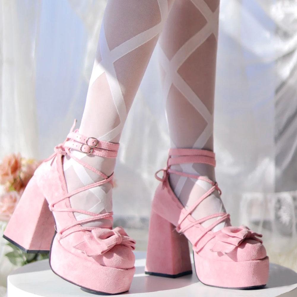 Дропшиппинг Лолита толстые туфли-лодочки на платформе женские туфли Мэри Джейн весна-лето женские сексуальные вечерние готические женские туфли-лодочки