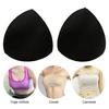 1 пара женских накладок на грудь, устойчивых к поту, противоскользящих, невидимых, тонких, дышащих, утолщенных, поддерживающих грудь, липких накладок, накладок на соски, бюстгальтер без бретелек