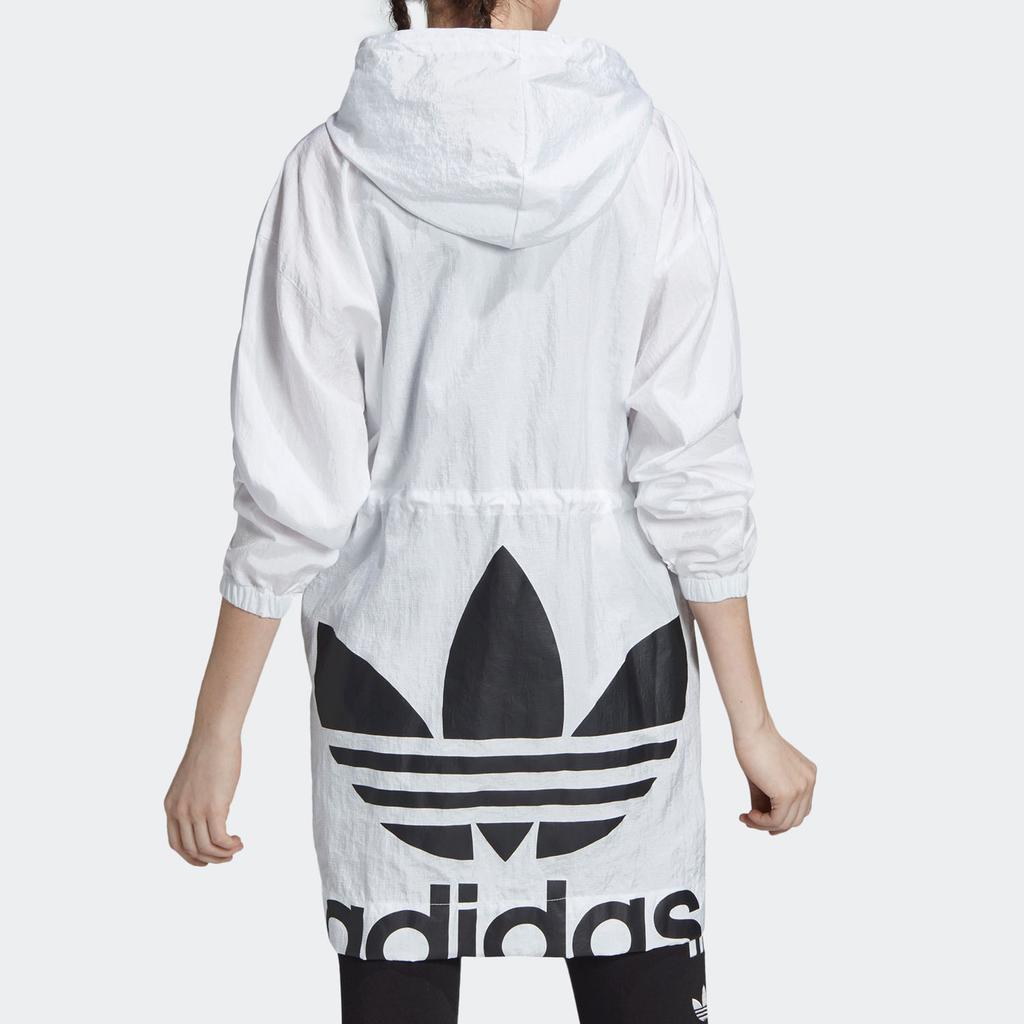 adidas Оригинальные куртки женские белые с капюшоном умеренные инструкторские ED4760