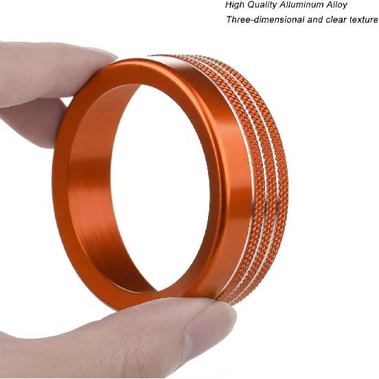 6 шт. для Ford Bronco, аксессуары 2021 2022 2023 2024, автомобильные внутренние ручки центральной консоли, декоративные накладки -оранжевый