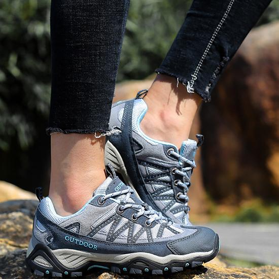 Большие уличные походные ботинки для пар, спортивная обувь для весны и лета, мужская и женская обувь из сетчатой ткани с защитой от скольжения для путешествий и бездорожья