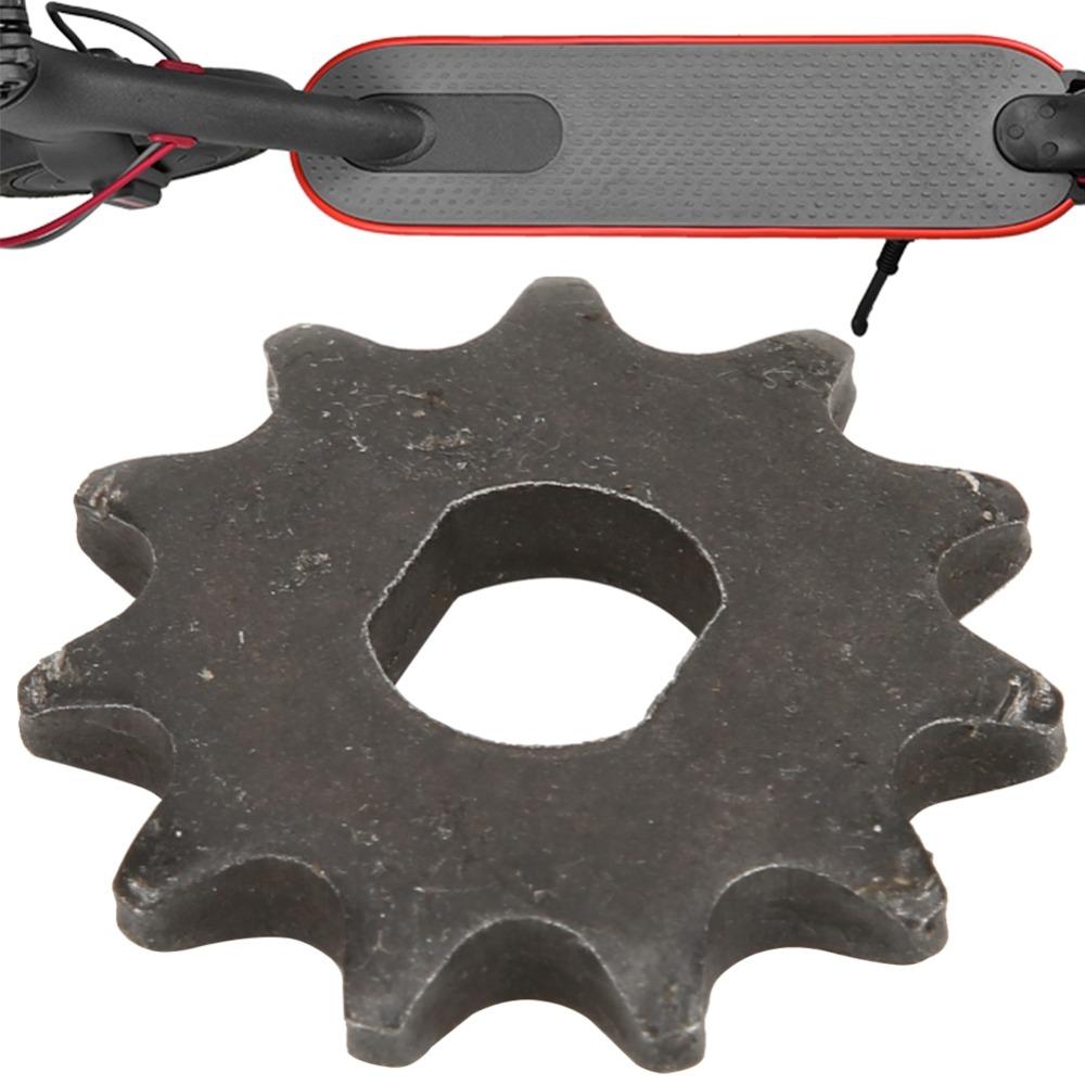 Durable T8F 11T Electric Scooter Sprocket H Holes Metal Crankset Gear Plate Pinion Gear E-Scooter